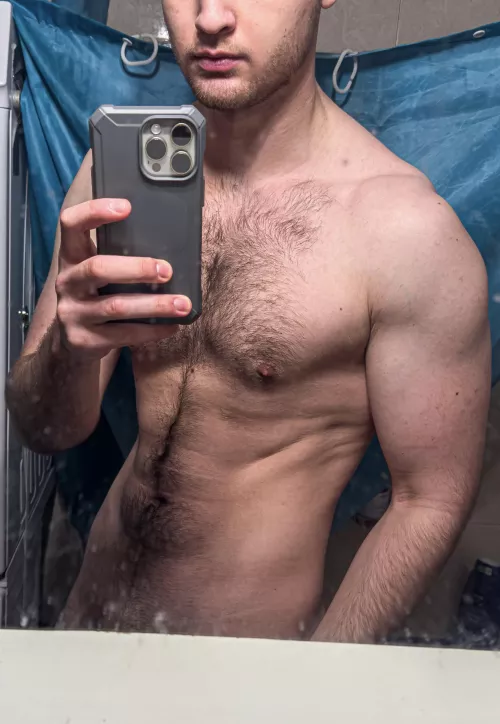 After shower pic by OfficerGoodBodyyy