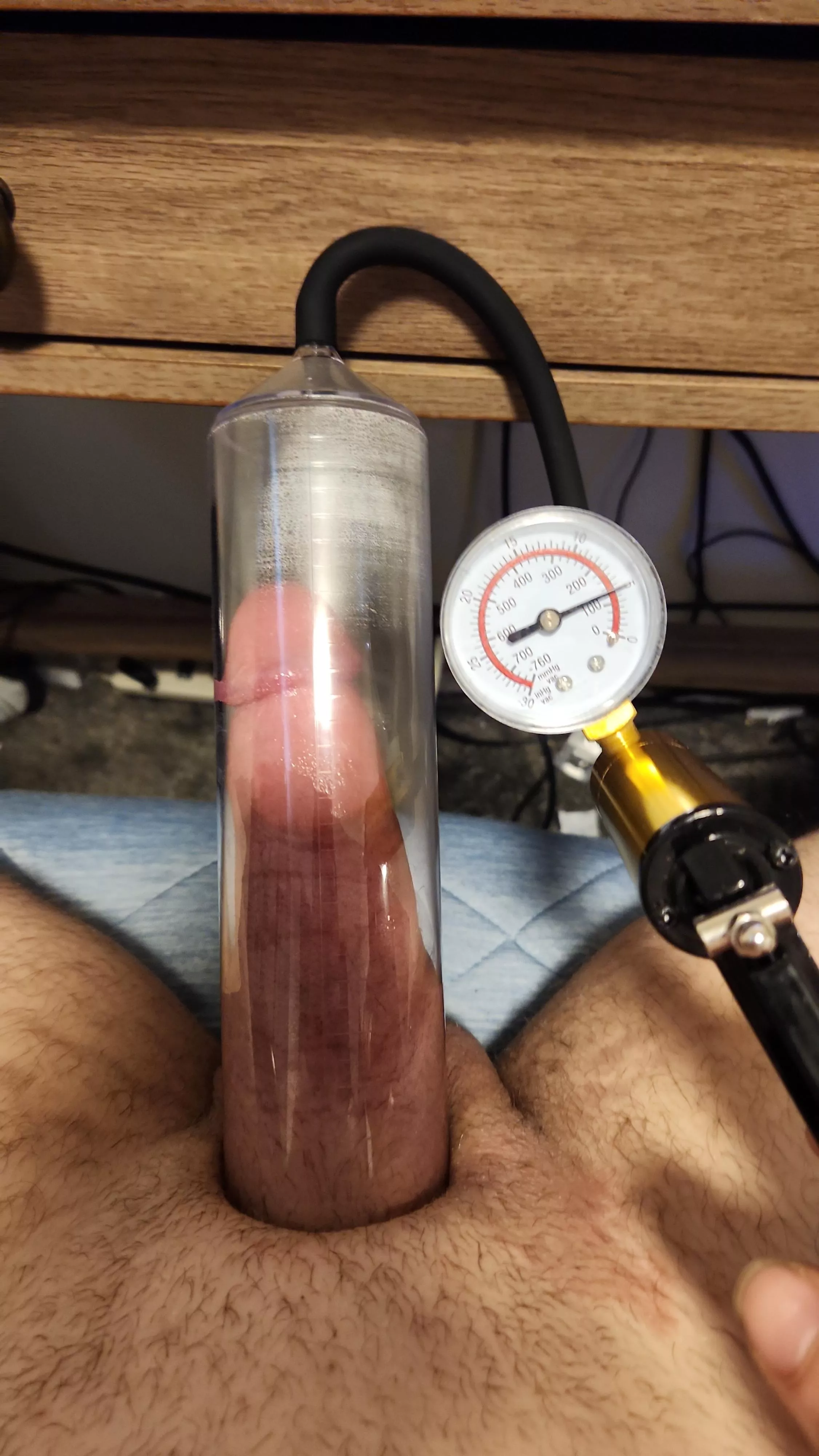 Almost packing my tube at the 1 hour mark m22 posted by buttlover30