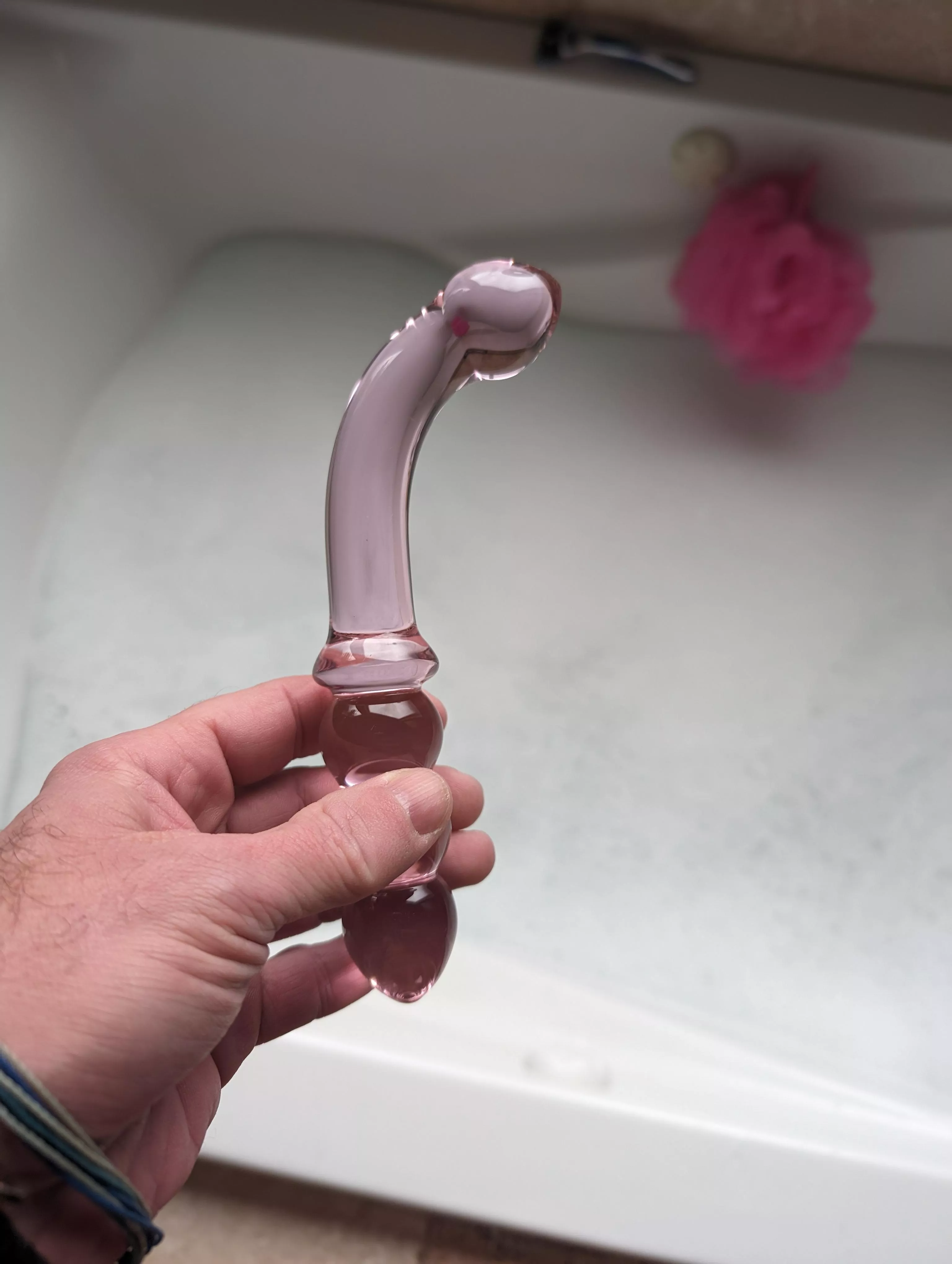 Bath time with this fun little toy! posted by No-Economy-1361