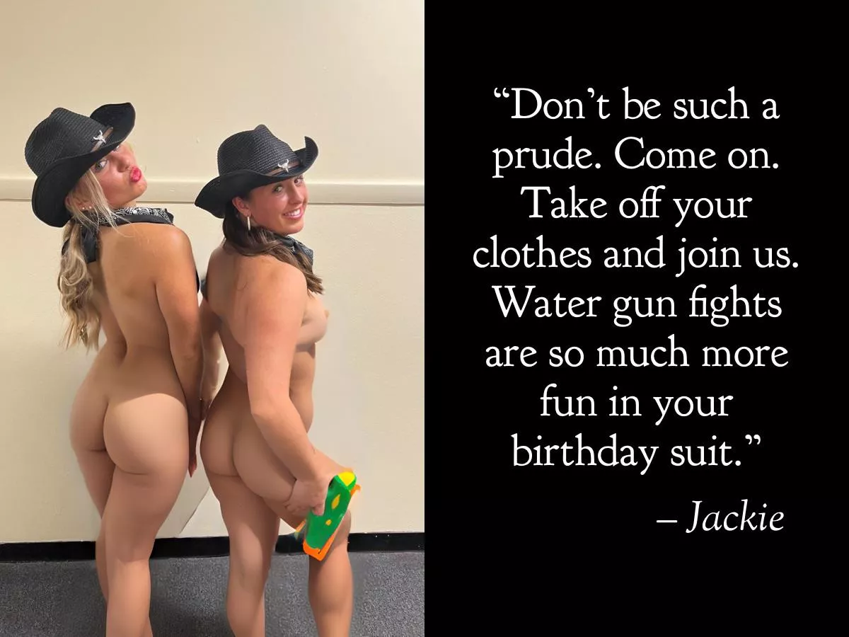 Birthday Suite Water Gun Fight posted by Lynnfield_Creep