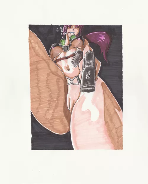 [Black Lagoon][Revy] Don't Fucking Move (Politude) by P0litude