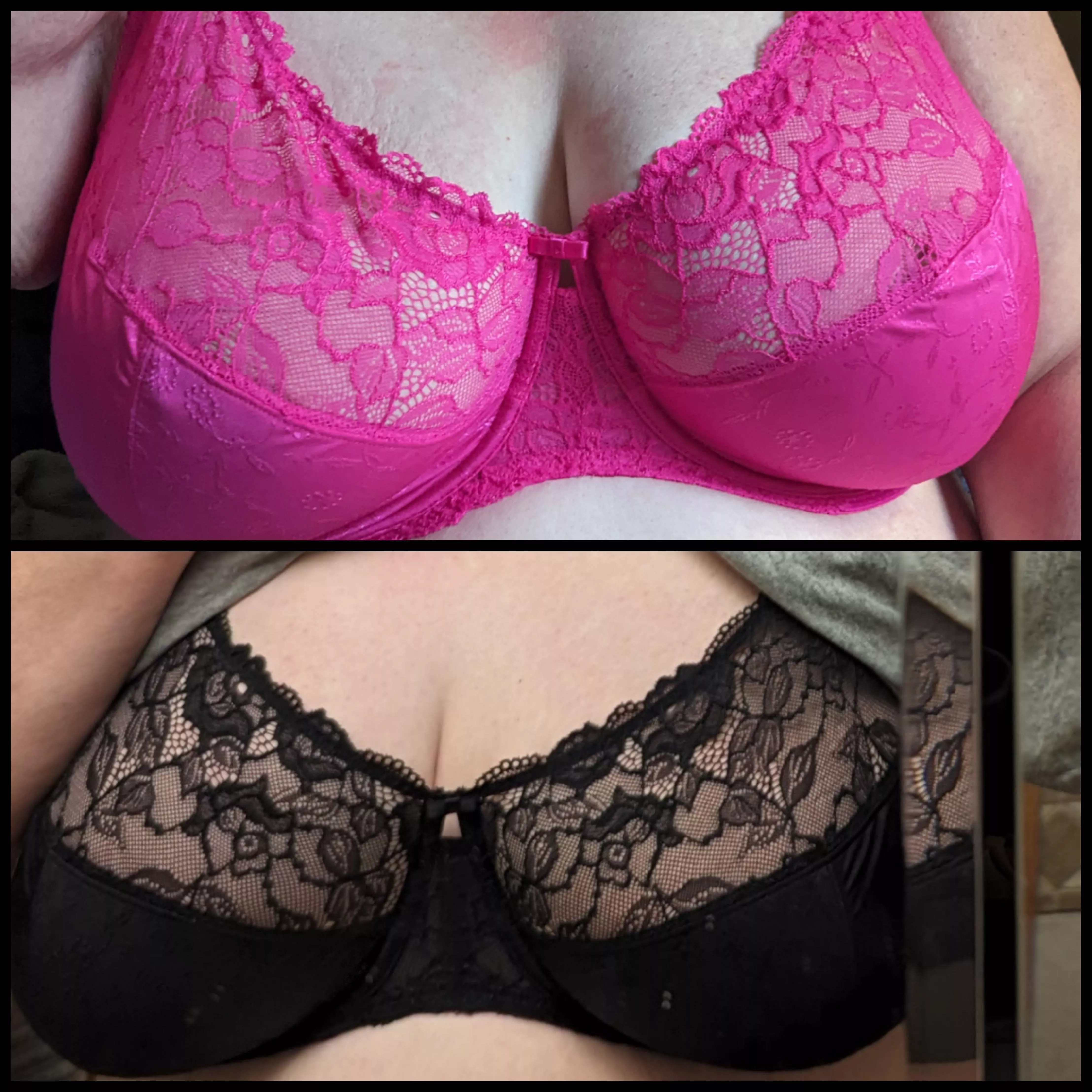 Black or pink, decisions decisions posted by blue_dragonfly82