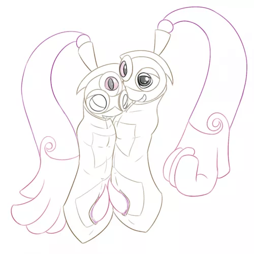 Catch them all challenge #680 -Doublade (posexe) by Red_Gaymer