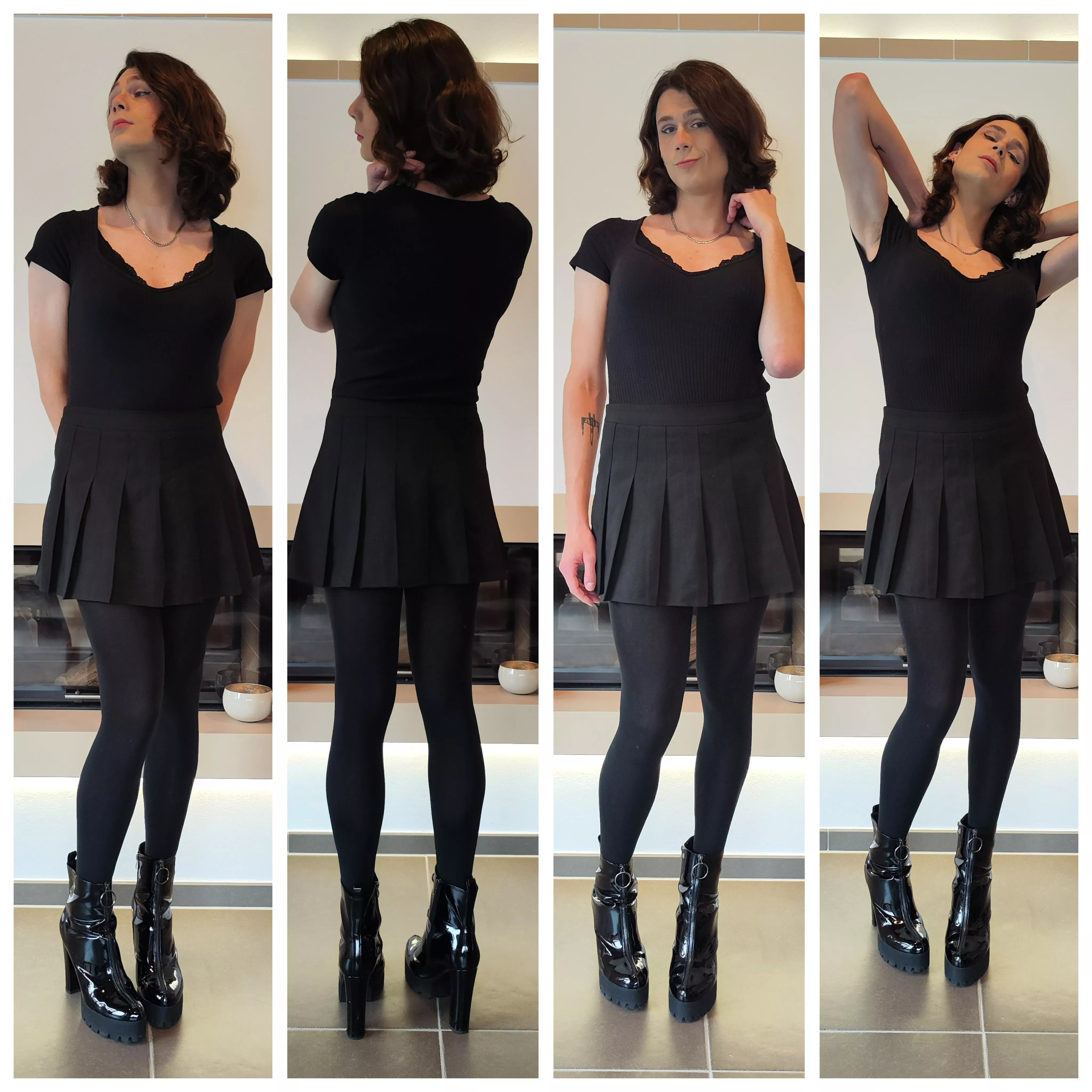 Feeling cute😘 I just need a date now😋 posted by TrapSimone