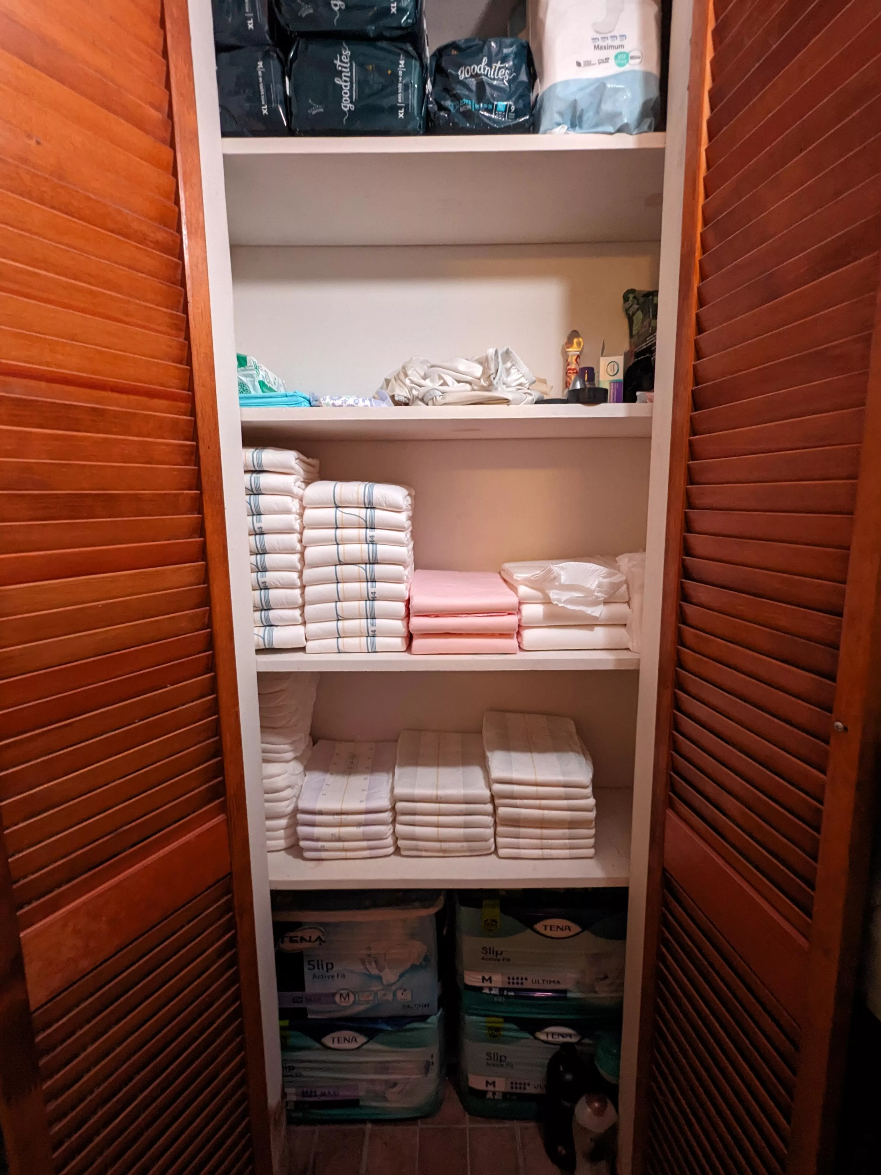 First post but long time DL. Finally got my stash to where I like it posted by tena_slip_maxi