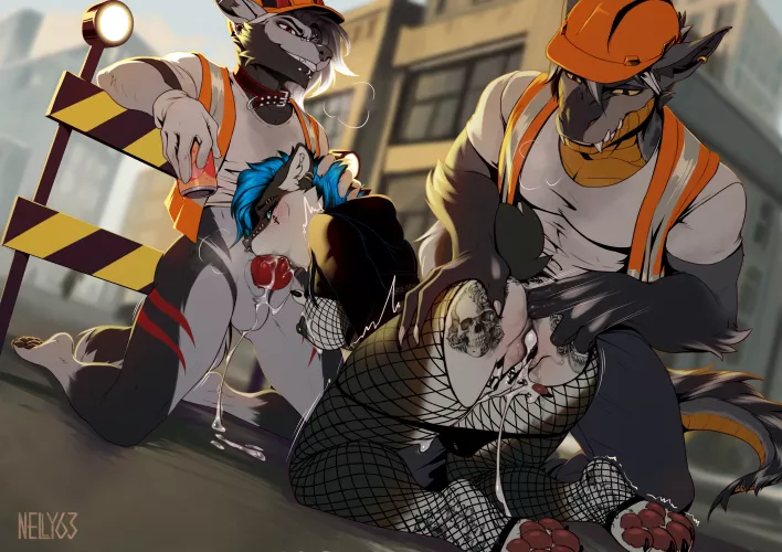 Helping out the workers [MFM] (Nelly63) by Miathedorskic