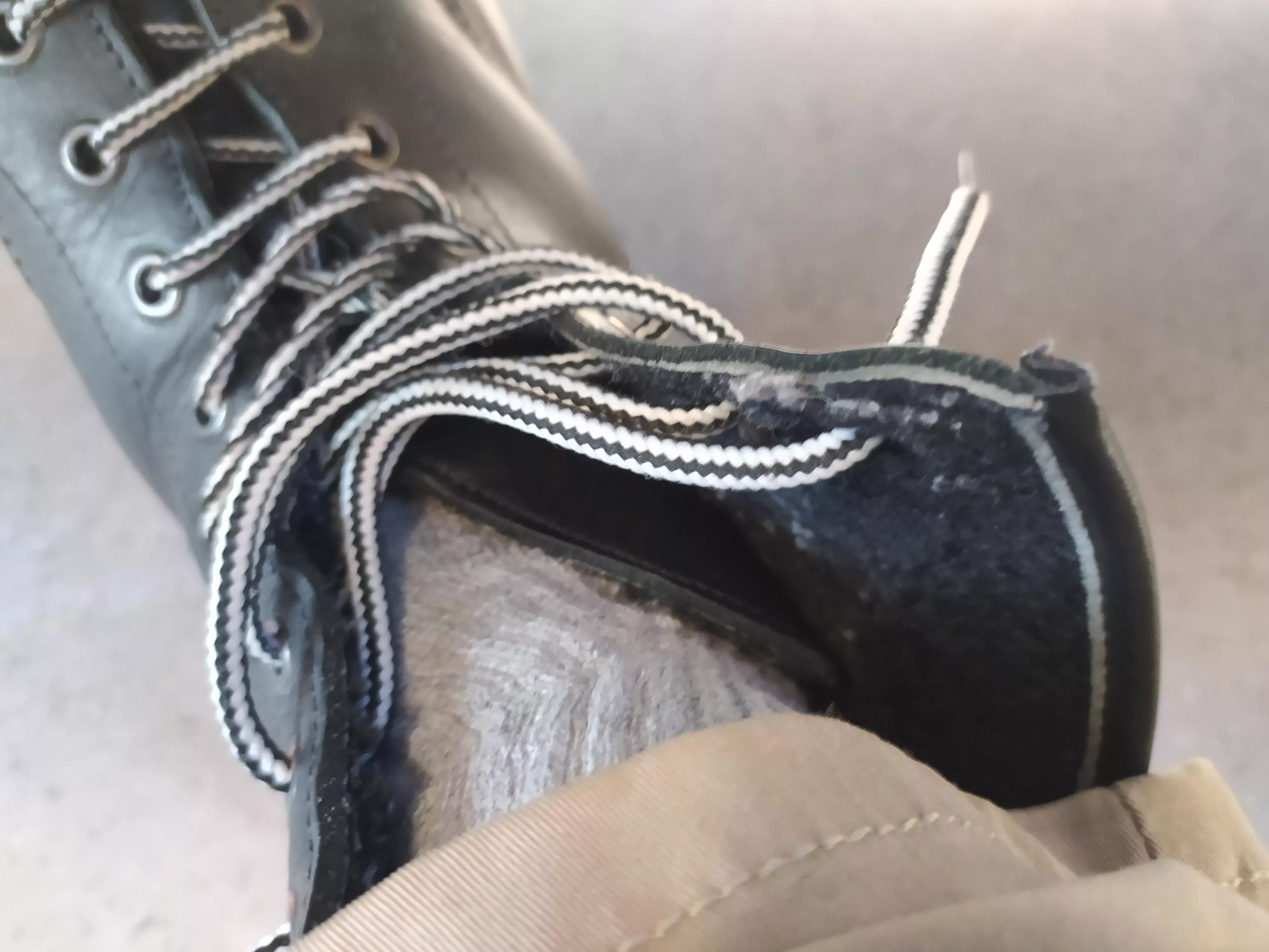 How to fix my boots so the tongue doesn't slip sideways? posted by Steve_Hufnagel