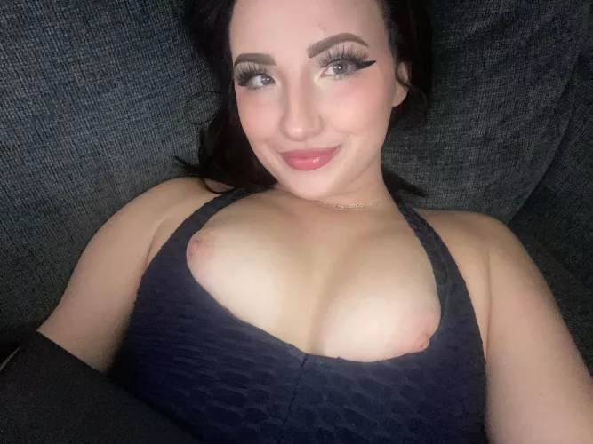 i had such flat boobs in high school, but now they are the perfect size in college by Dangerous-Nerve5910