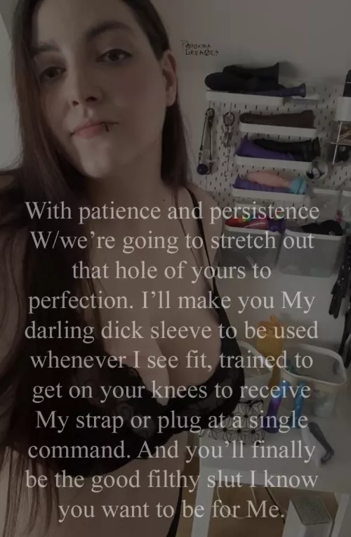 I’ll make you into the perfect little fuck puppet 😈 by MissPandoraGreaves