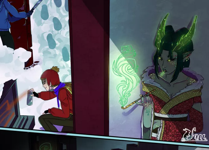 January 2024 monster lore by MousyLou91