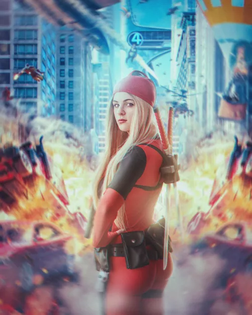 Lady Deadpool Cosplay By Ecchiguts by ecchigutss