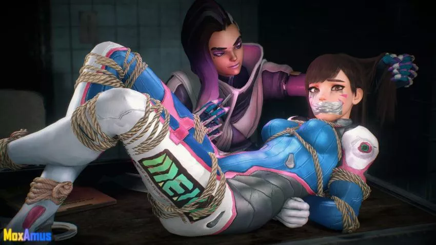 Look at you now D.va, helpless in my hands. I think I'm going to take my time with you, you harrassed me a lot last game, and I really want to make sure that I get my own back. Now lie still... not like you have a choice (moxamus) posted by ohgodsomuchweirdporn