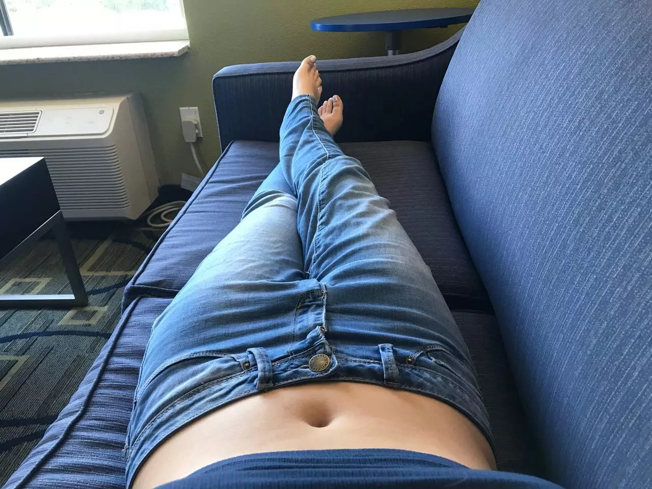 Love this view of my belly button… so calm🤭 posted by asianbellygirl