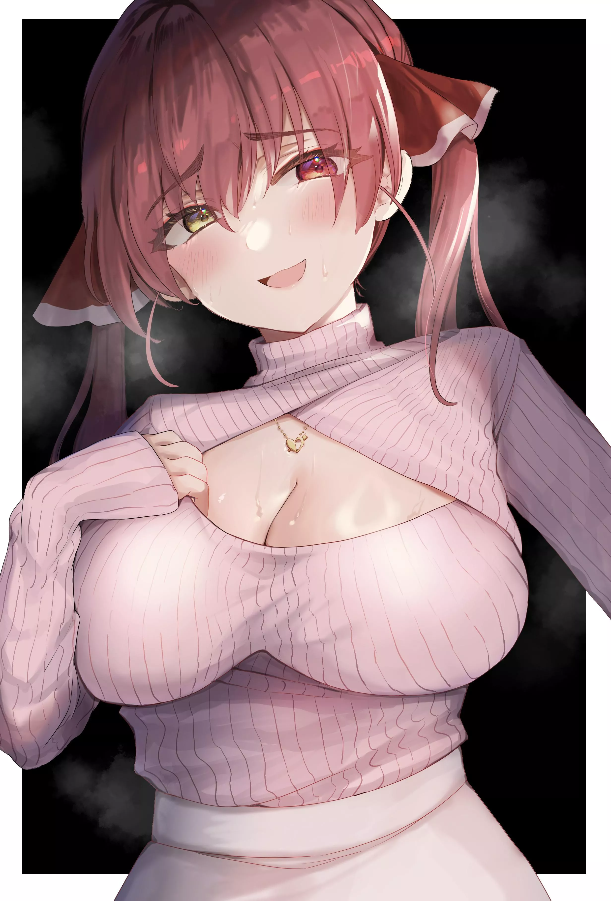 Marine feeling hot [Hololive] posted by xSaviour_N