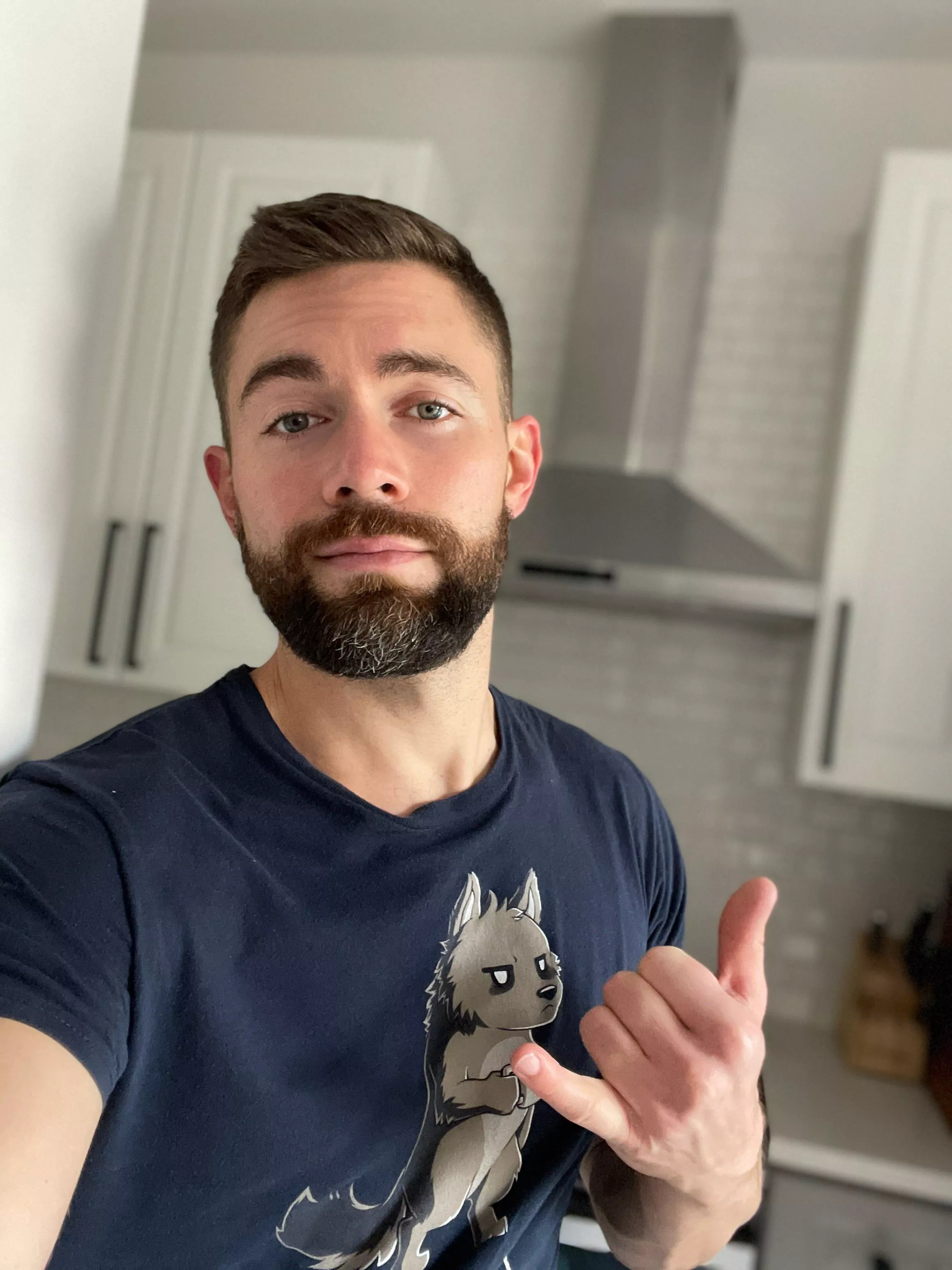 me and my wolf t 🐺 posted by GriffinBarrows