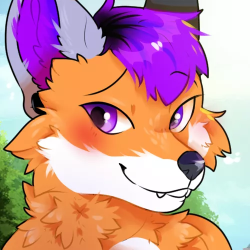 My friend commissioned the first proper art of my fursona as a gift!! [LoveLock] by ScrambleFox