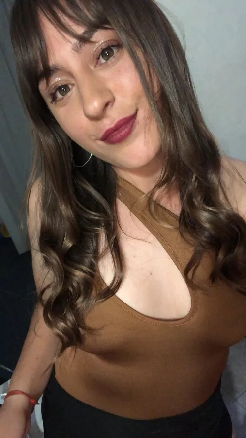 my shirt has a big neckline by Joana_fox