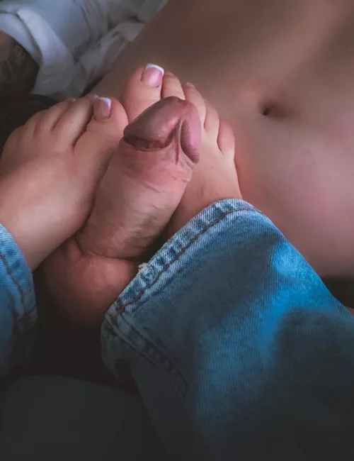 Our fist footjob picture. Should we do more🫣🔥 by Footjobmodel