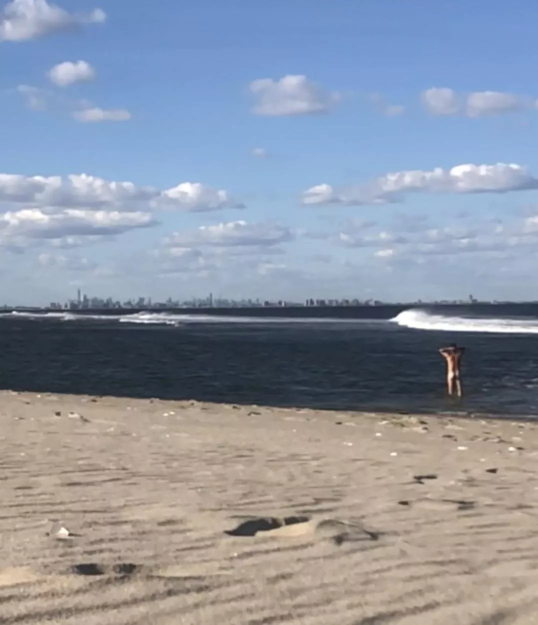 Pausing on a nude beach to savor the moment. posted by surfluvr