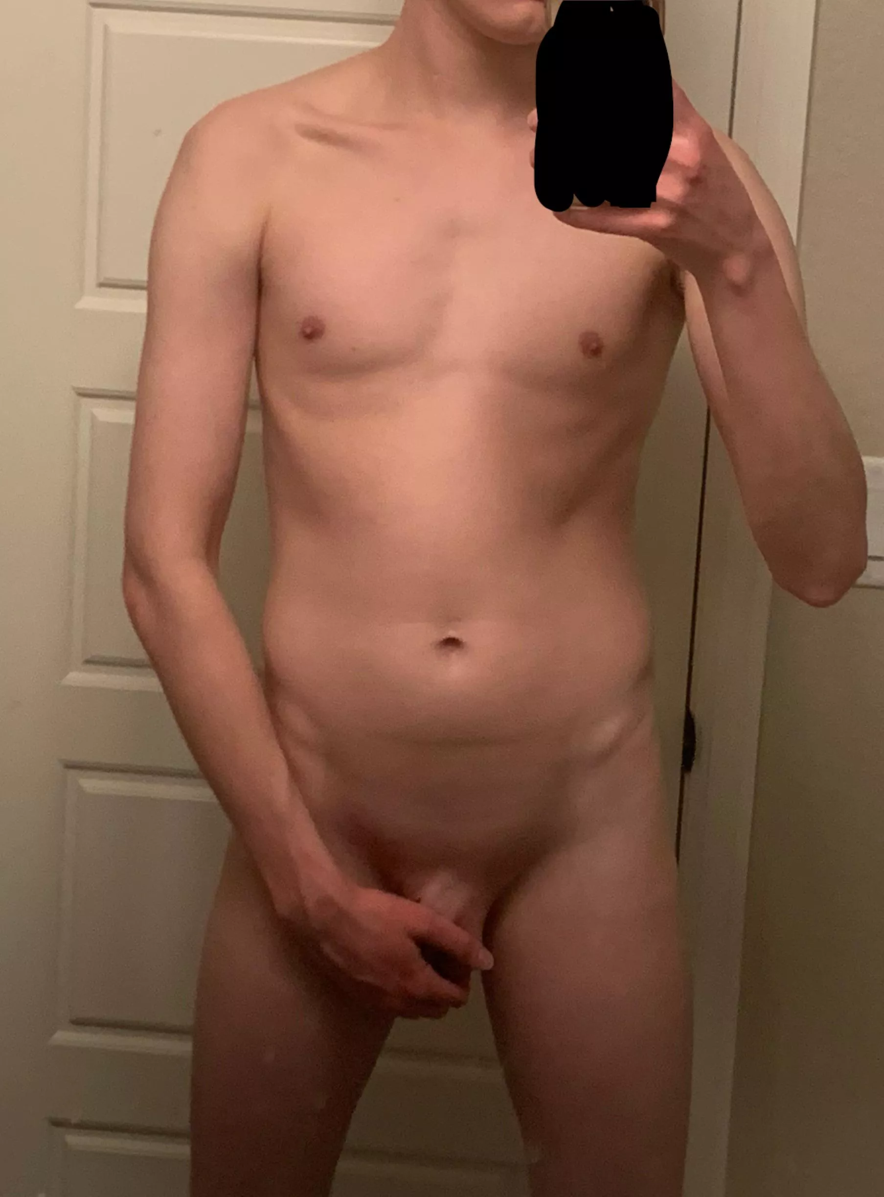 skinny white gooner posted by the-masturbation