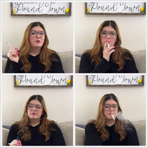 Smoking a 120 for you by NikkisLongnails