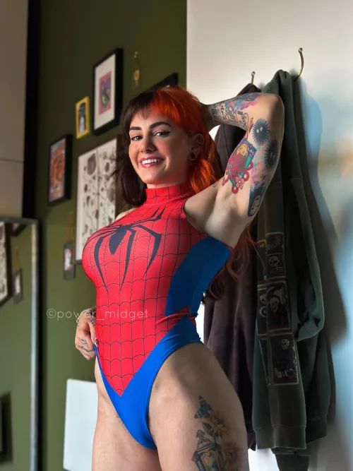 Spider girl 😜 by power_midget