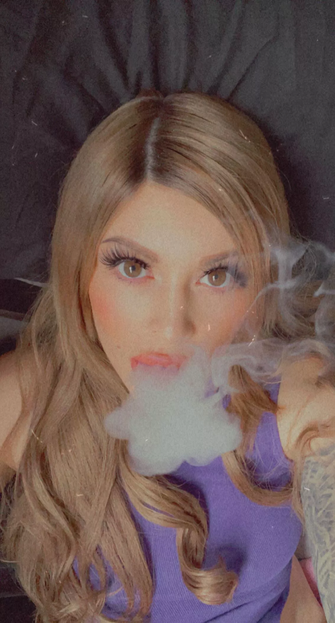 Throwback to when I was brunette 💨 posted by Relevant-Wallaby5244