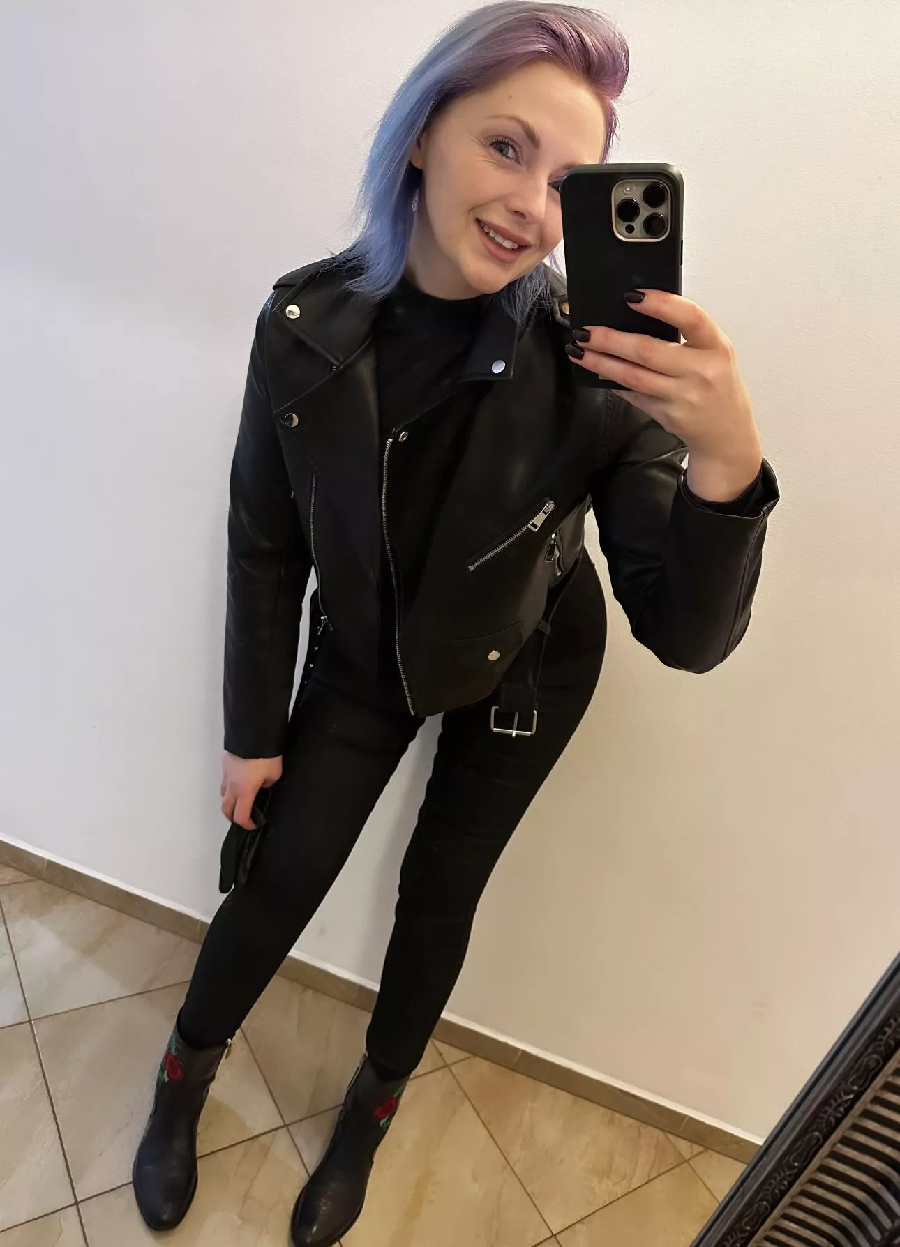 Tight black jeans posted by theinkedsiren1