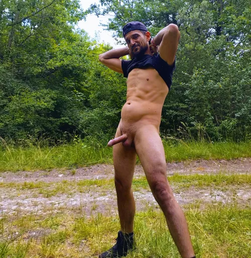 Walking dad by ex-hibitio