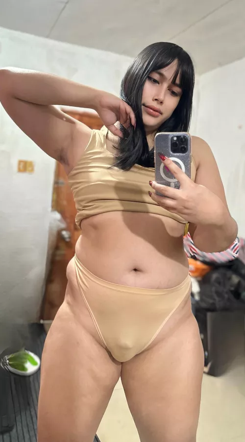 Would you kiss my bulge? 🥰 by Low_Shot