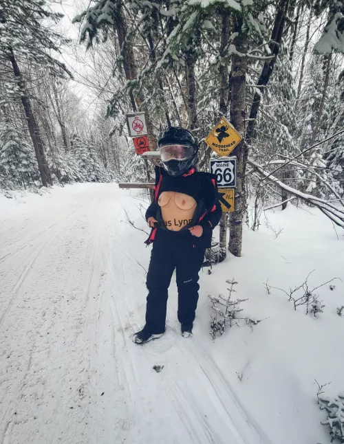 Being naughty on the trail by hotwifeluvnlife