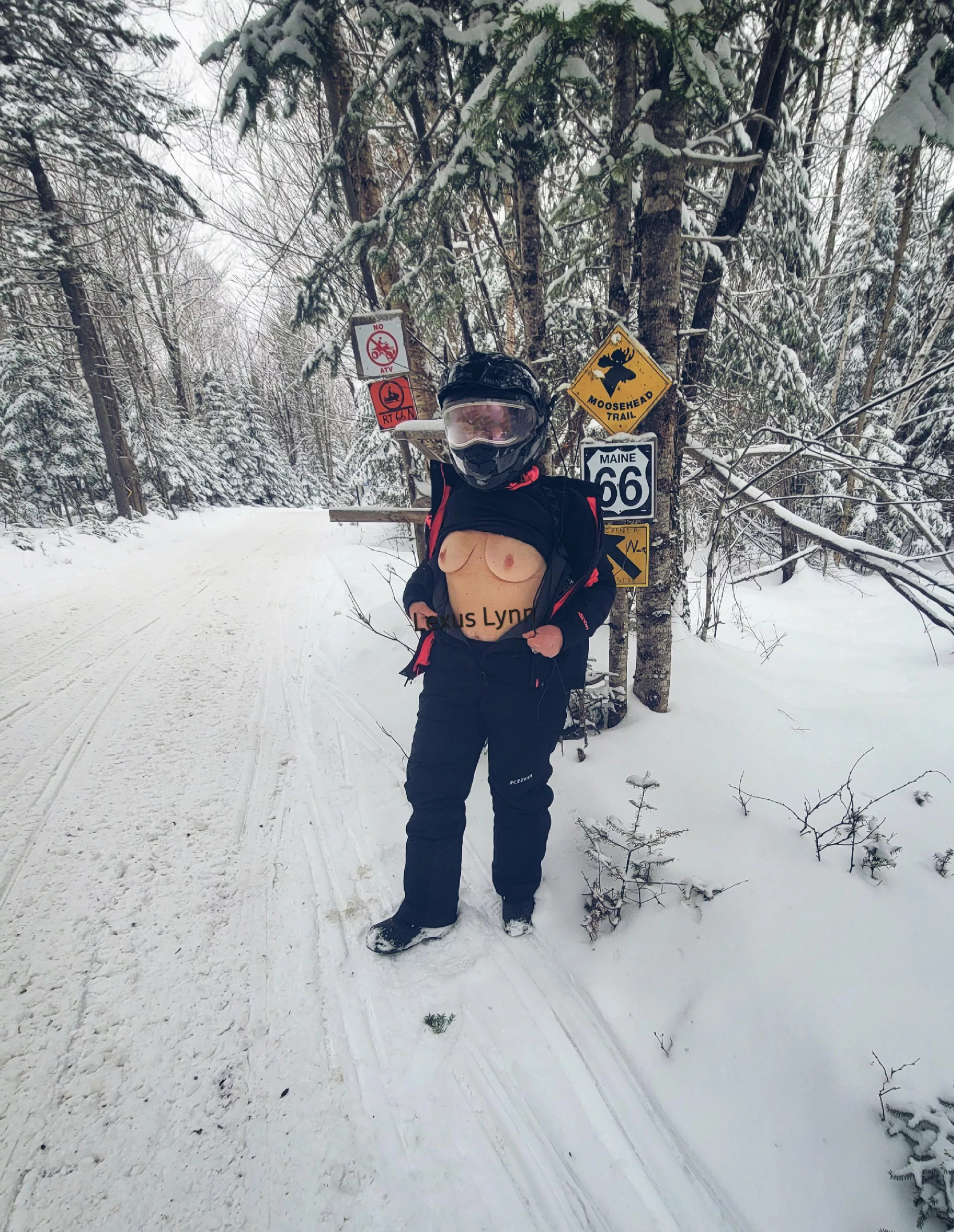 Being naughty on the trail posted by hotwifeluvnlife