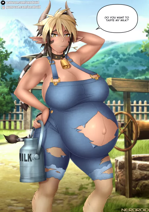 Cathyl's milk must be good by Ner-Droid