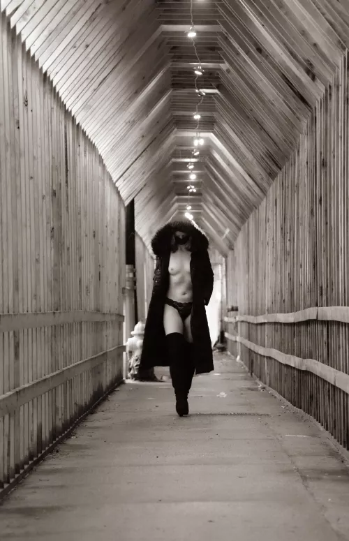 Covered sidewalk by msnovarider