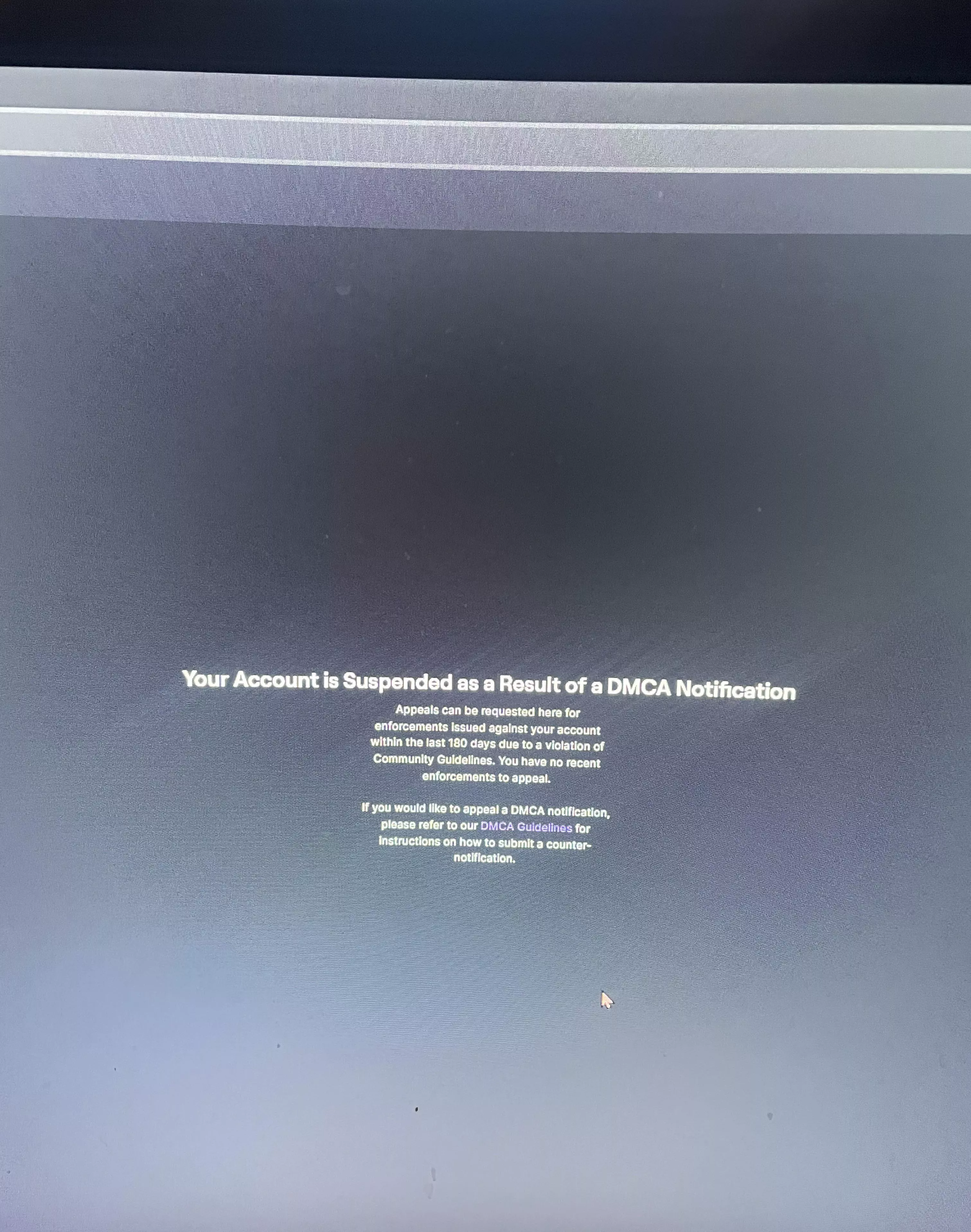 Does anyone know how long the suspension is or have an idea? Didn’t give me any date posted by MarcusStanford