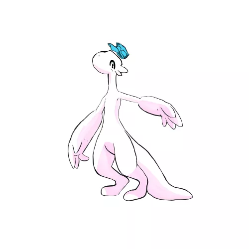 Drew this lizard and it wanted to say hello. by Low-End-Dragonfruit