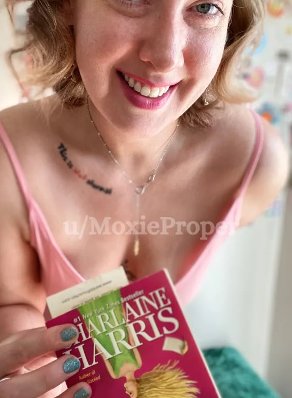 Excuse me, my books are down here. posted by MoxieProper