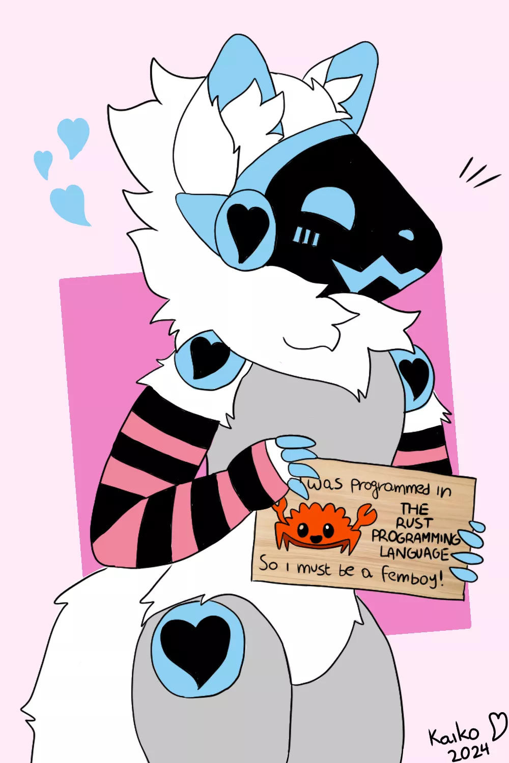 For all rustaceans out there! :P (art by me) posted by ItalianFurry