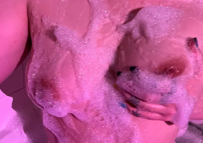 getting nice & sudsy by artsyelly