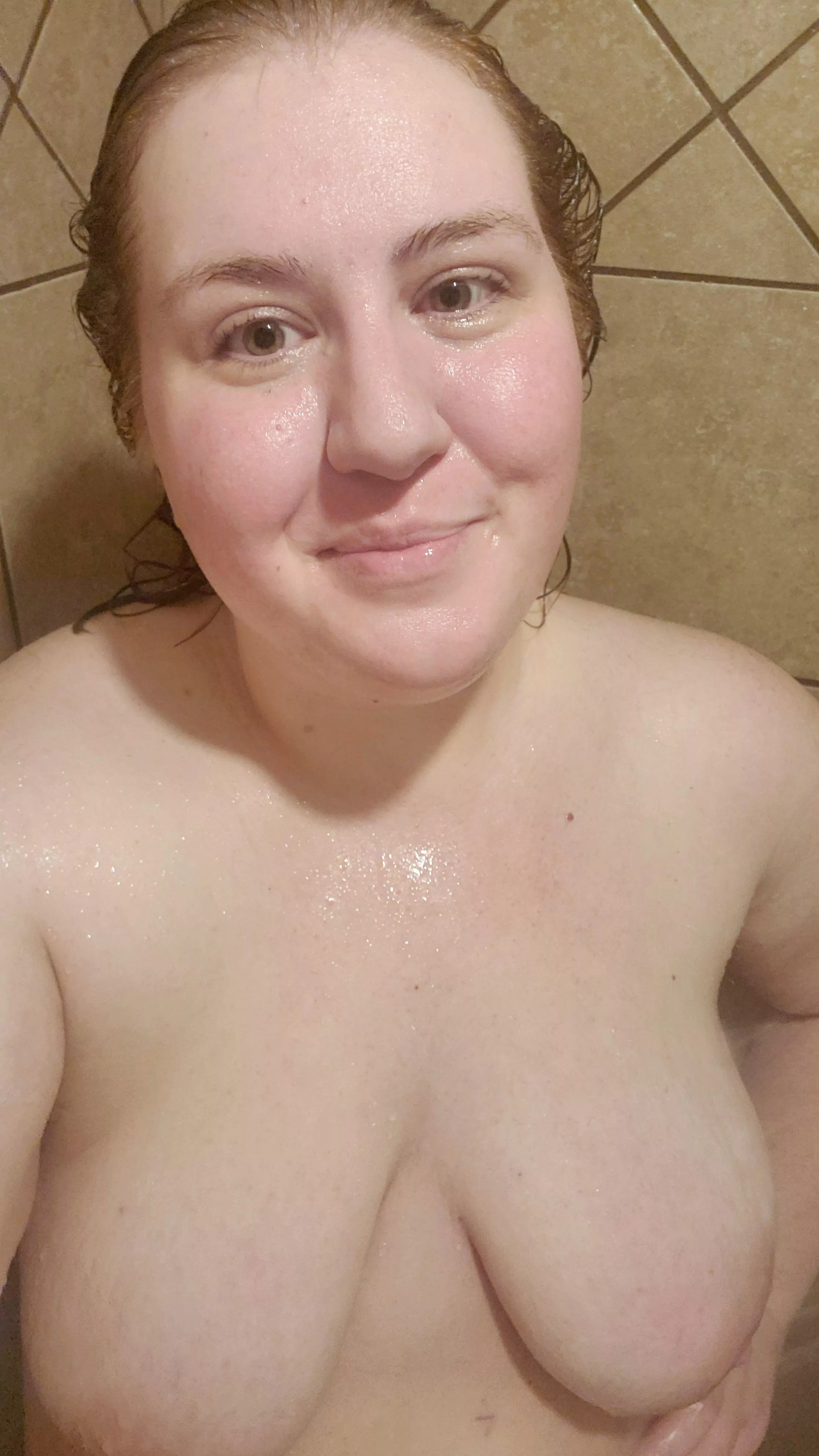 Getting wet and clean 😋 posted by gebamami