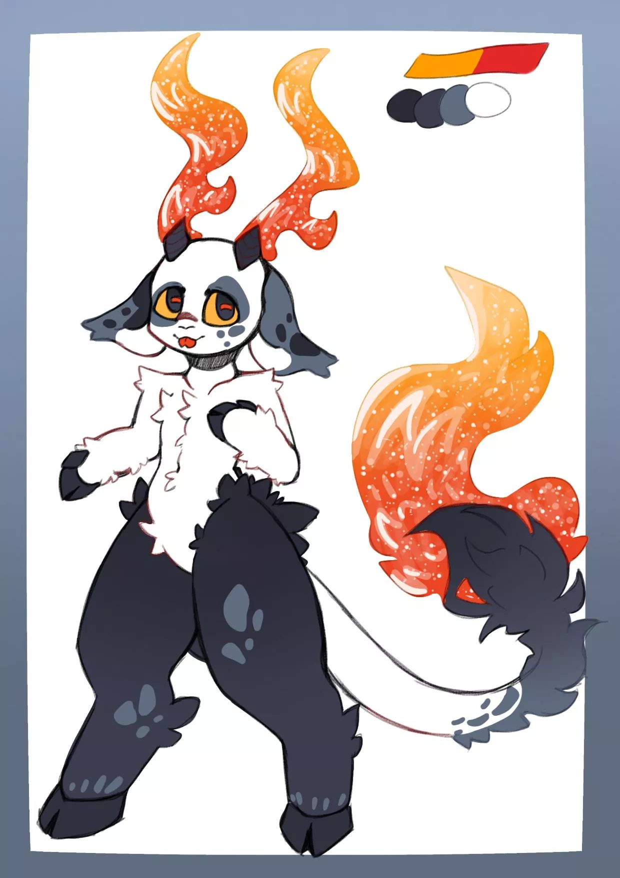 Goat adoptable | design and art by me posted by yaKn0wWHO