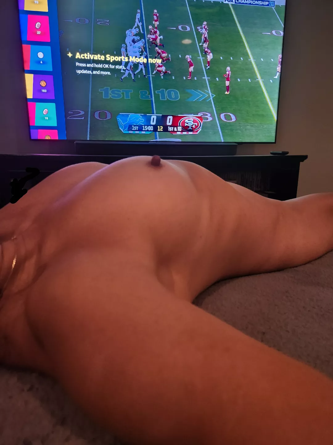 Gotta go with the Lions tonight! posted by oursecret847HW