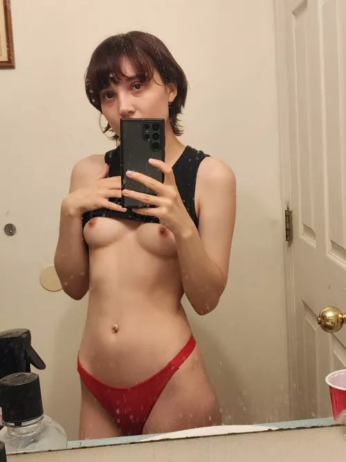 I feel cute with my titties out by iambatmansbff