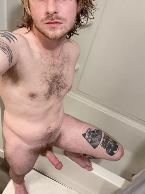 If I don’t take a nude did I really shower? by hanswolfewastaken