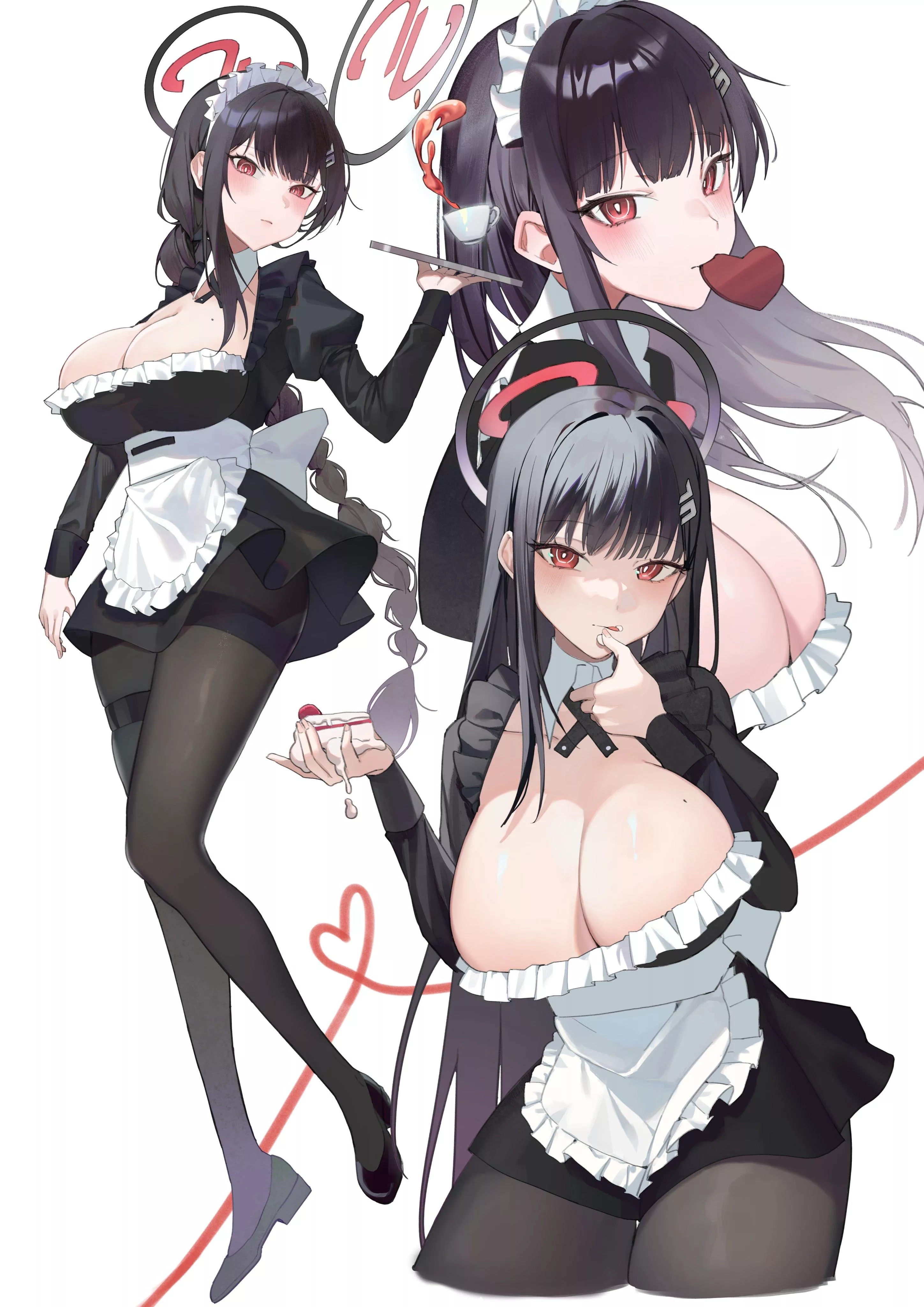 Maid Rio [Blue Archive] posted by CheetahSperm18