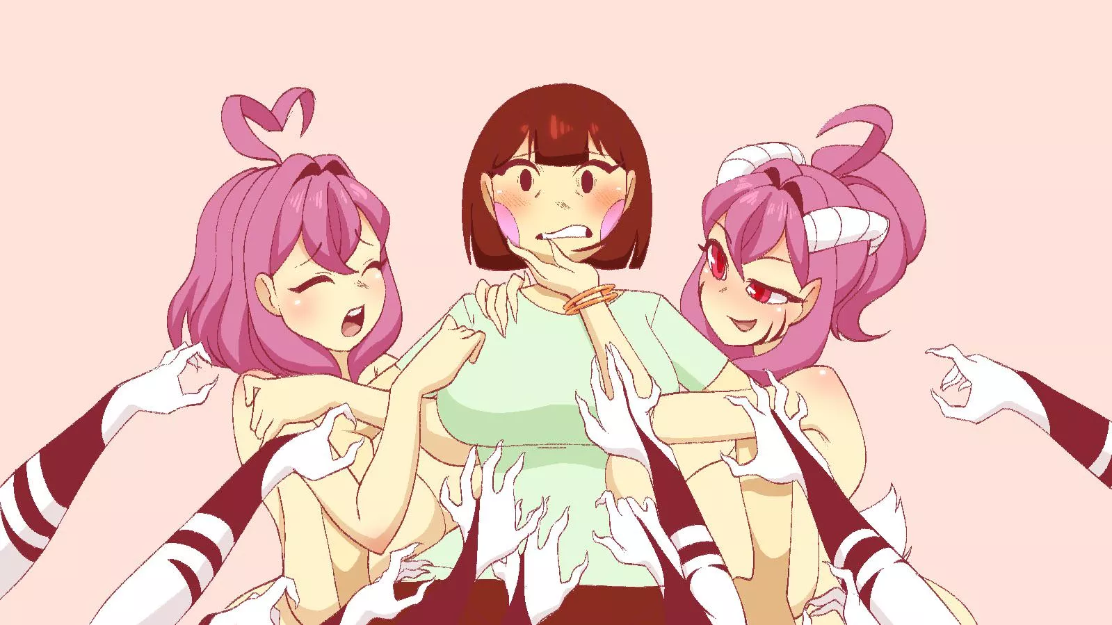 Mememe x undertale [art by me!] posted by Potential_Group_4093