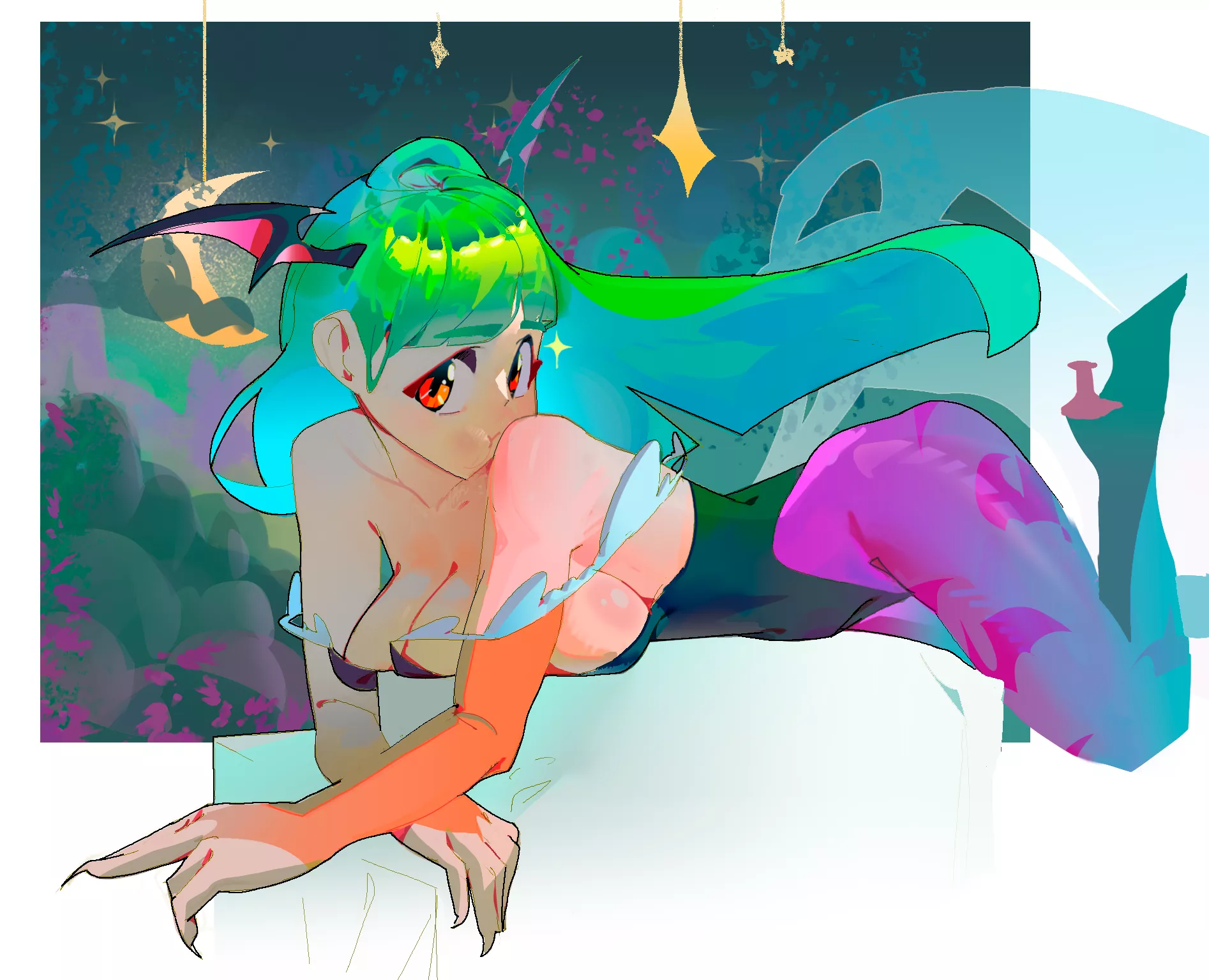 Morrigan fanart by me posted by l_rran