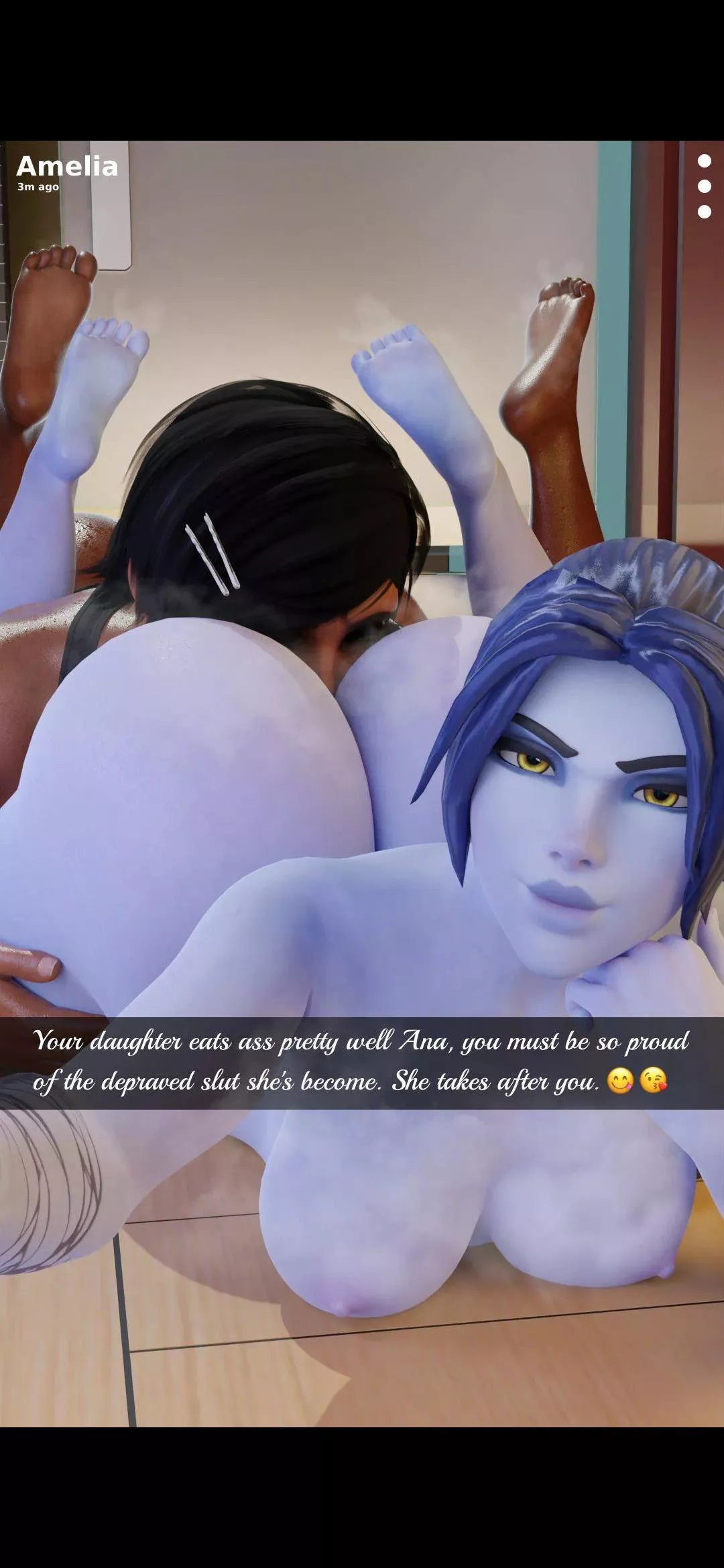 Pharah likes eating posted by SeaArtist8826