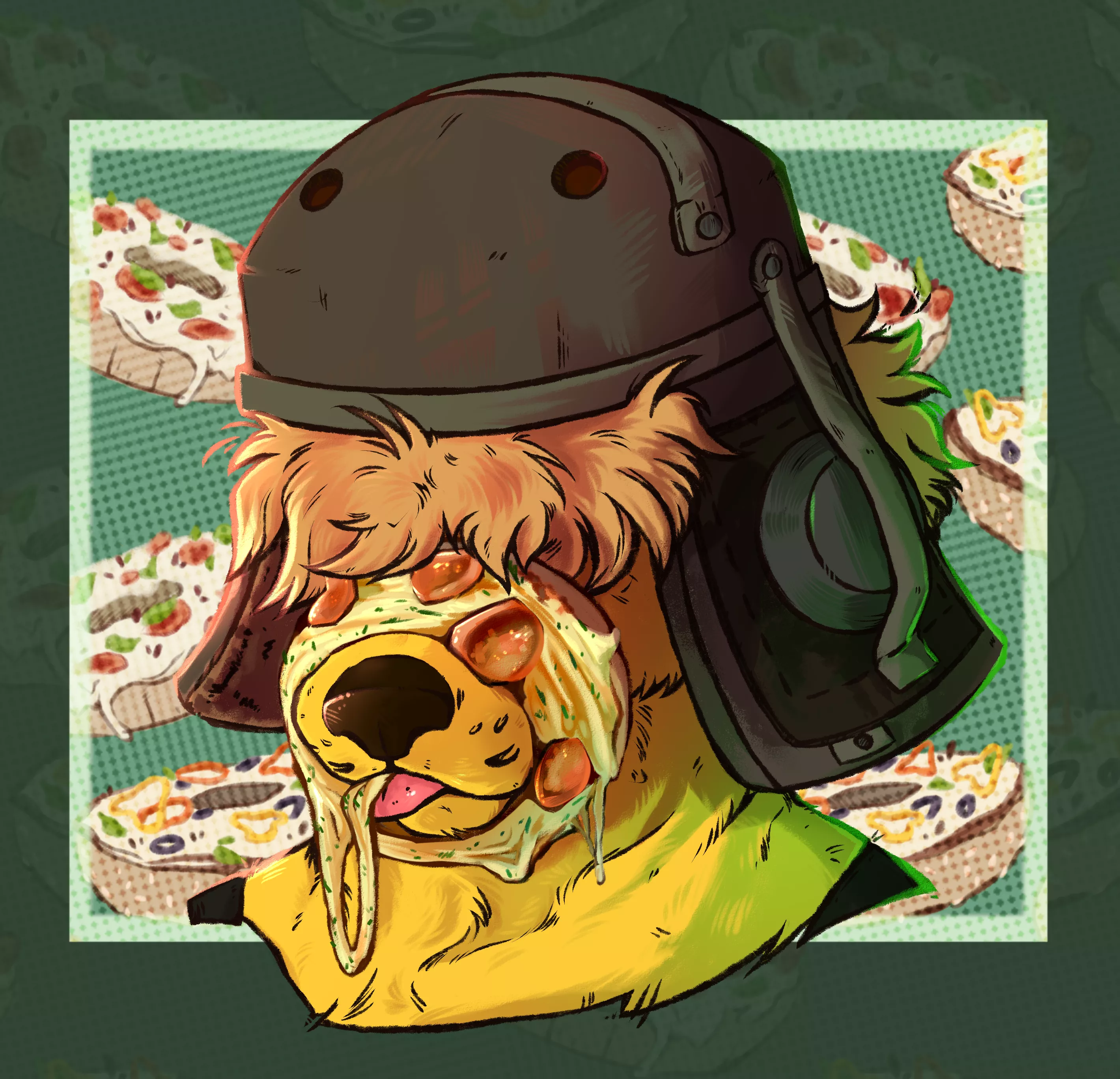 Pizza bagel (finished ych by me) posted by Gosha_CW