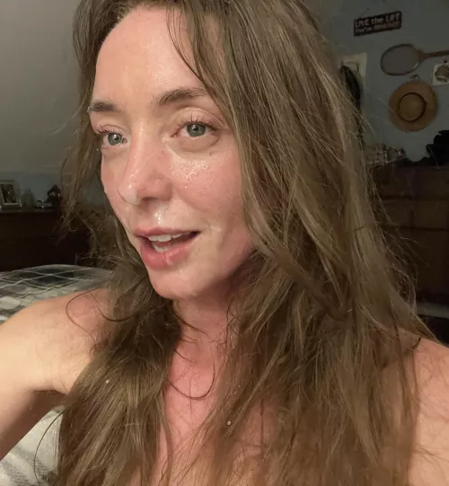 Rubbing myself with all the his cum by luciddazeyy